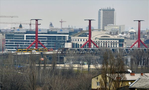 Először ment át próbaúton villamos a Rákóczi hídon