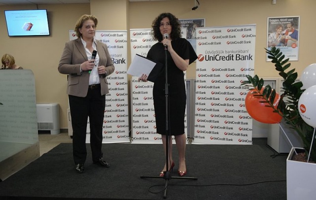 UniCredit Bank új szegedi bankfiókjának megnyitója