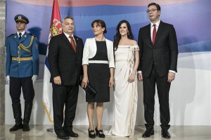 Aleksandar Vucic szerb államfő beiktatása