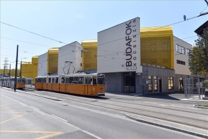 Átadták a felújított Budafok kocsiszínt Budapesten
