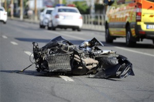 Halálos motorbaleset a Soroksári úton