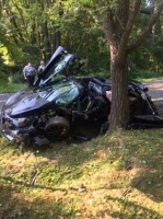 Összetört McLaren 720S