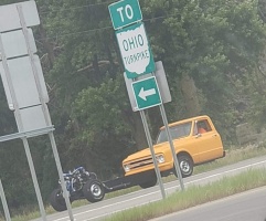 Chevy teherautó átépítés