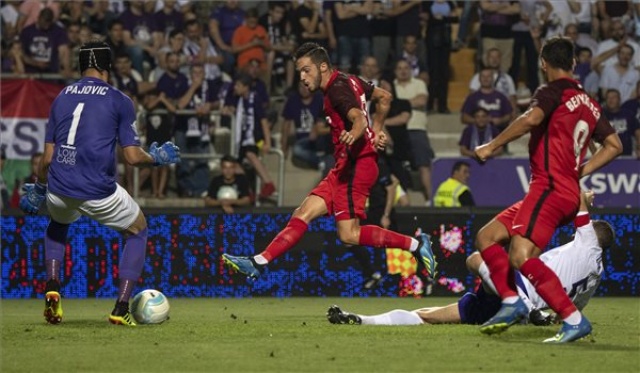 Labdarúgó Európa Liga - Újpest FC - Sevilla