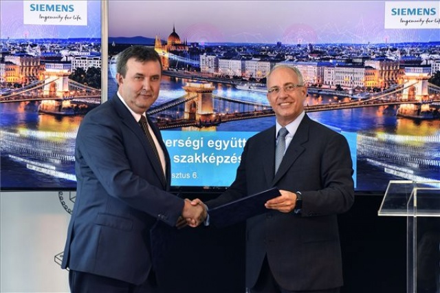 Partnerségi megállapodást kötött az ITM és a Siemens a szakképzés fejlesztésére