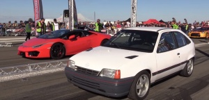 Opel Kadett E vs Lamburghini Huracán