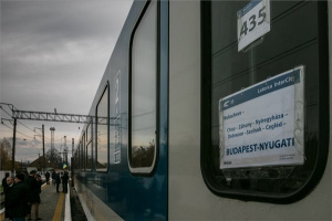 Jelentősen csökkent a Budapest-Munkács InterCity menetideje