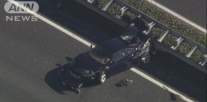 Ferrari 360 Modena baleset Japán