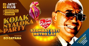 Szombat Esti Retro Láz - Kojak nyalóka Party és VideoDisco