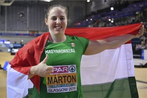 Fedettpályás atlétikai Eb - Márton Anita bronzérmes