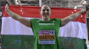 Fedettpályás atlétikai Eb - Márton Anita bronzérmes