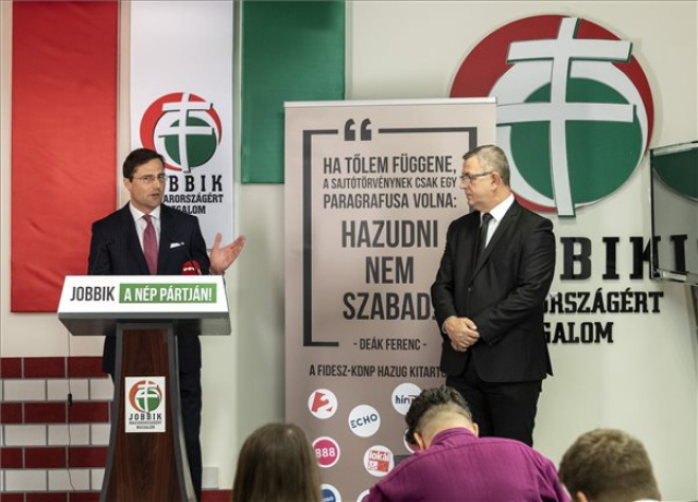 EP-választás - Bemutatta EP-listáját a Jobbik