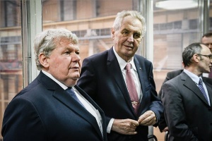 Milos Zeman látogatása Pakson