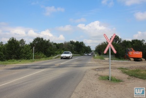 Sándorfalvi úti Vasúti átjáró