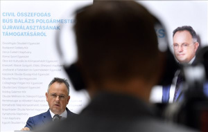 Önkormányzat 2019 - Bús Balázs sajtótájékoztatója