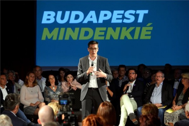 Önkormányzat 2019 - Karácsony Gergely szabad, zöld és szolidáris Budapestet célzó programot hirdetett