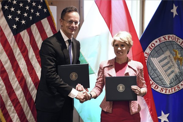 Szijjártó Péter Washingtonban