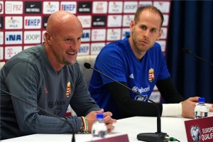 Horvát-magyar - Marco Rossi és Gulácsi Péter sajtótájékoztatója Splitben