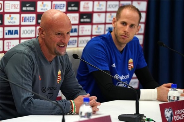 Horvát-magyar - Marco Rossi és Gulácsi Péter sajtótájékoztatója Splitben