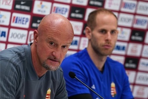 Horvát-magyar - Marco Rossi és Gulácsi Péter sajtótájékoztatója Splitben
