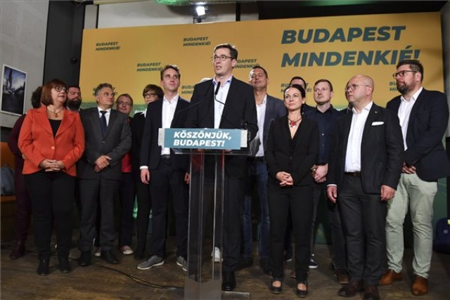Önkormányzat 2019 - Karácsony Gergely megválasztott főpolgármest