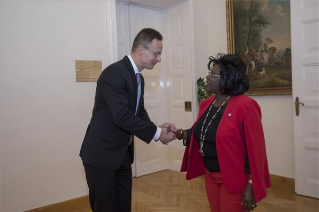 Víz Világtalálkozó - Szijjártó Péter miniszter fogadta a ghánai vízügyi minisztert