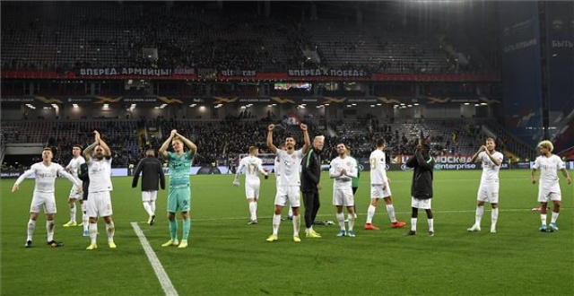 Labdarúgó Európa-liga - CSZKA Moszkva-Ferencváros 