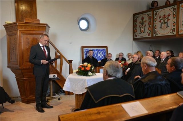 A székelyföldi Kökösben átadták a Rómer Flóris-terv keretében felújított unitárius templomot