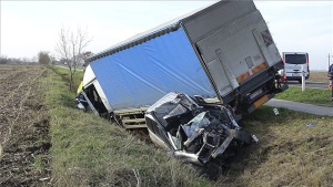 Halálos baleset történt a 44-es főúton Békéscsabánál