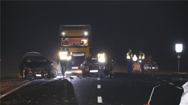 Baleset a 47-es főúton - 2019.12.02.