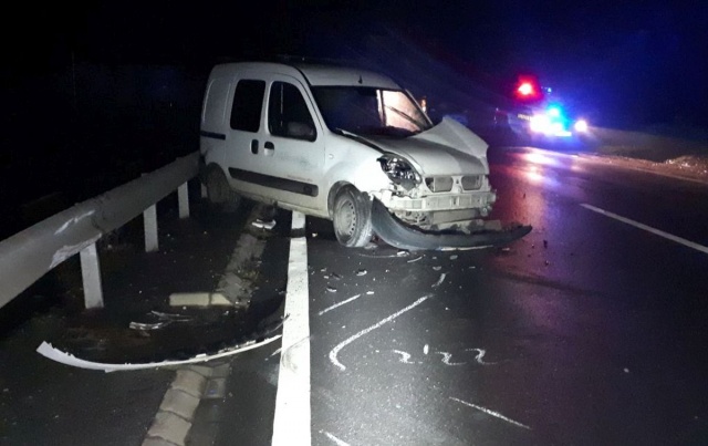 Baleset a 47-es főúton - 2019.12.02.