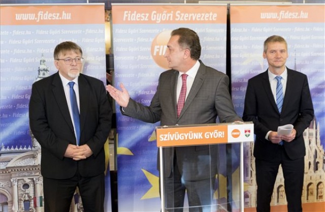 Dézsi Csaba Andrást jelöli Győr polgármesterének a Fidesz és a KDNP