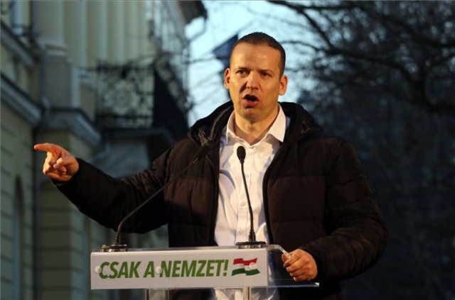 A Mi hazánk tüntetése Miskolcon