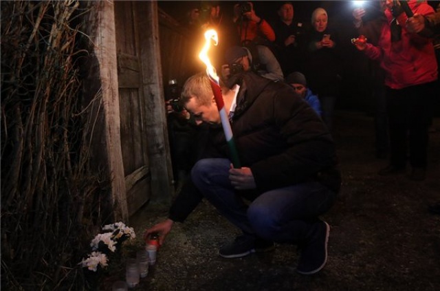 A Mi hazánk tüntetése Miskolcon