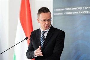 Szijjártó Péter Észak-Macedóniában