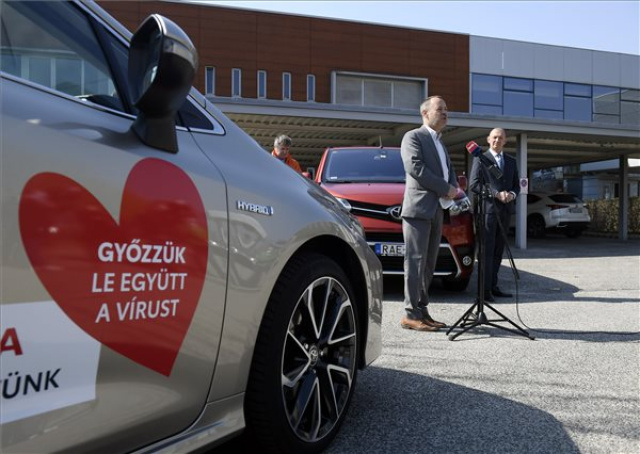 Koronavírus - Húsz gépjárművet ajánlott fel a járvány elleni védekezéshez a Toyota