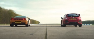 Honda NSX vs Honda Civic Type-R