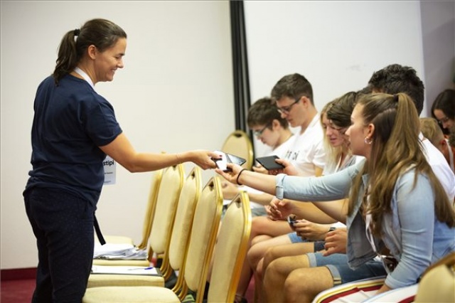 A Stipendium Peregrinum Ösztöndíjprogram tábora Balatonszárszón