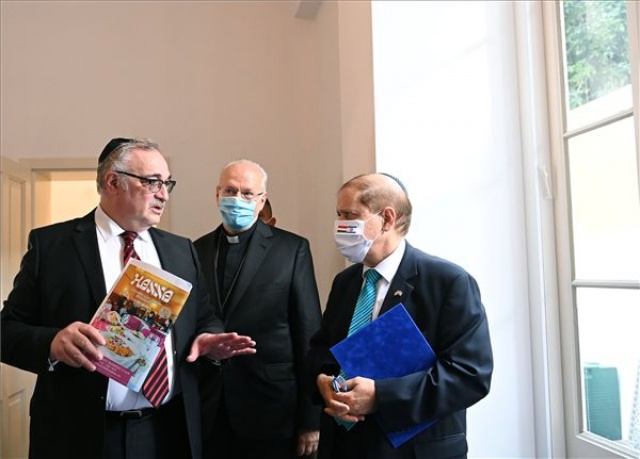 Zsinagógát avattak Budapesten 