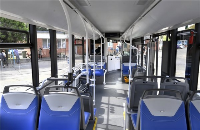 Forgalomban teszteltek egy új elektromos autóbuszt Budapesten