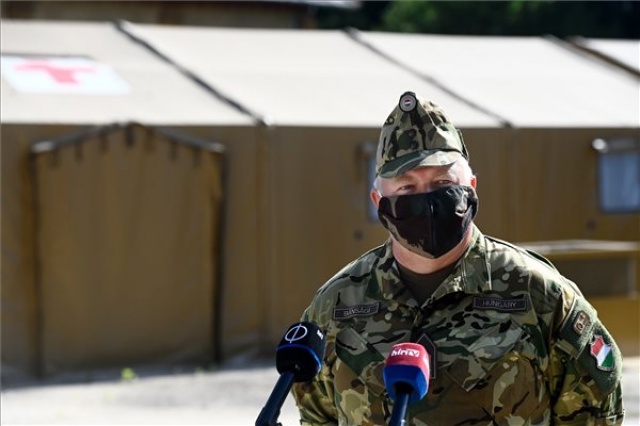 Koronavírus - Újból üzembe helyezik a Dél-Pesti Centrumkórház sátorrendszerét