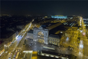 A Keleti pályaudvar és a Puskás Aréna