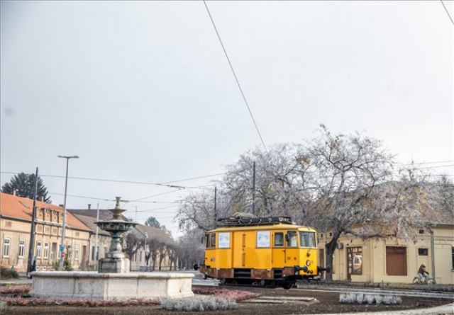 Elkezdődött a hódmezővásárhelyi villamosvonal tesztelése