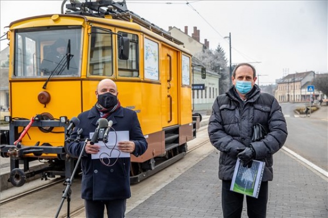 Elkezdődött a hódmezővásárhelyi villamosvonal tesztelése