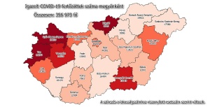 Koronavírus térkép - 2021.01.22.