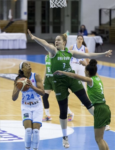 Női kosárlabda Európa Kupa - Atomerőmű KSC Szekszárd-Uni Győr MÉLY-ÚT