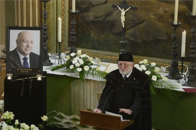 Végső búcsút vettek Kriza Ákostól