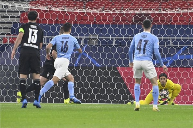 Labdarúgó BL - Borussia Mönchengladbach-Manchester City