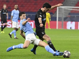 Labdarúgó BL - Borussia Mönchengladbach-Manchester City
