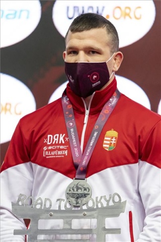 Olimpiai kvalifikációs birkózótorna Budapesten - Varga Ádám bronzérmes 